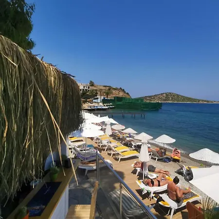 Gümüşlük Koyunbaba Kiralik Dublex Villa, Yazlik Giris